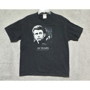 Vintage James‎ Dean 50th Years Not Forgotten T-Shirt Size Large Triple A Tag